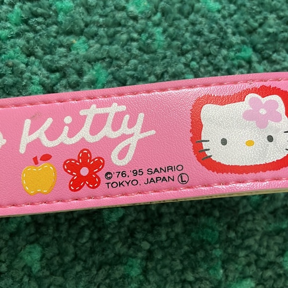 Vintage KIDS Sanrio Hello Kitty Pink belt -1995 - Picture 1 of 8
